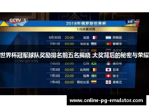 世界杯冠军球队奖励排名前五名揭晓 大奖背后的秘密与荣耀 世界杯冠军球队奖励排名前五名揭晓 大奖背后的秘密与荣耀